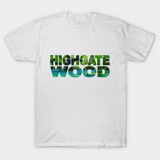 HIGHGATE WOOD - London England Bluebells T-Shirt